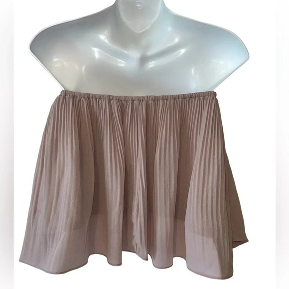 She + Sky Sheer Off-the-Shoulder Top - Picture 3 of 6